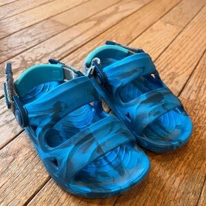 Vibrant Blue Kids Sandals
